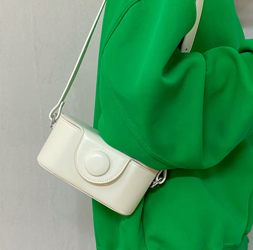 Women's New Simple Box Shoulder Messenger Bag