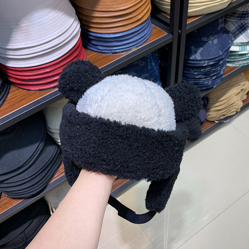 Women's Autumn Winter Furry Warm Lei Feng Hat