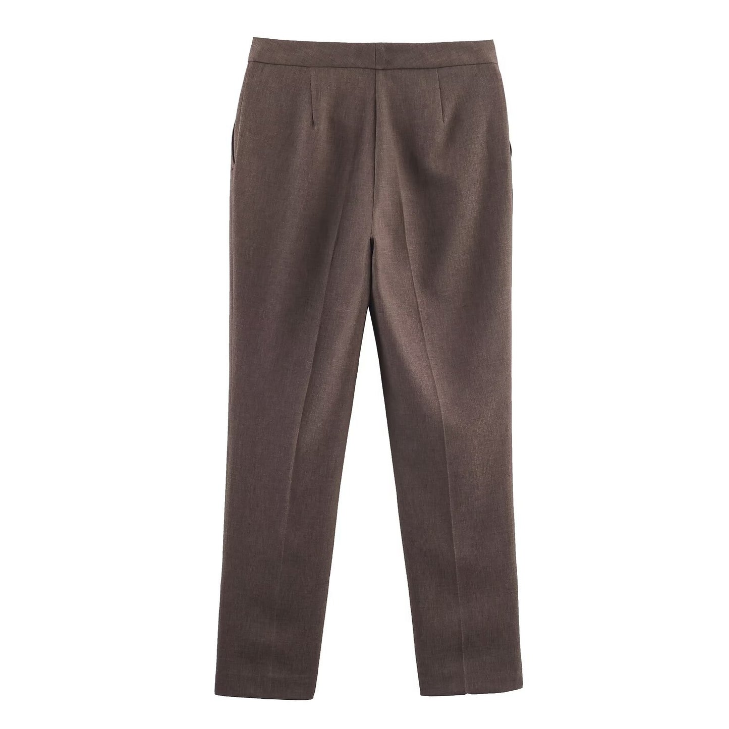 Fashion Back Button Suit Jacket Pants