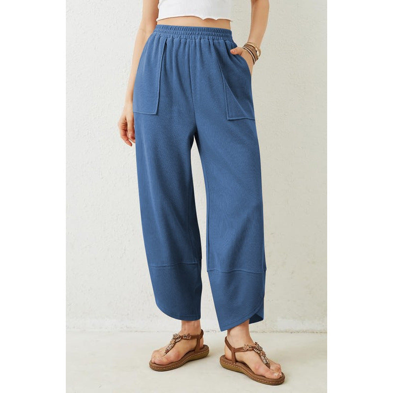 Trendy Cropped Pants For European And American Women