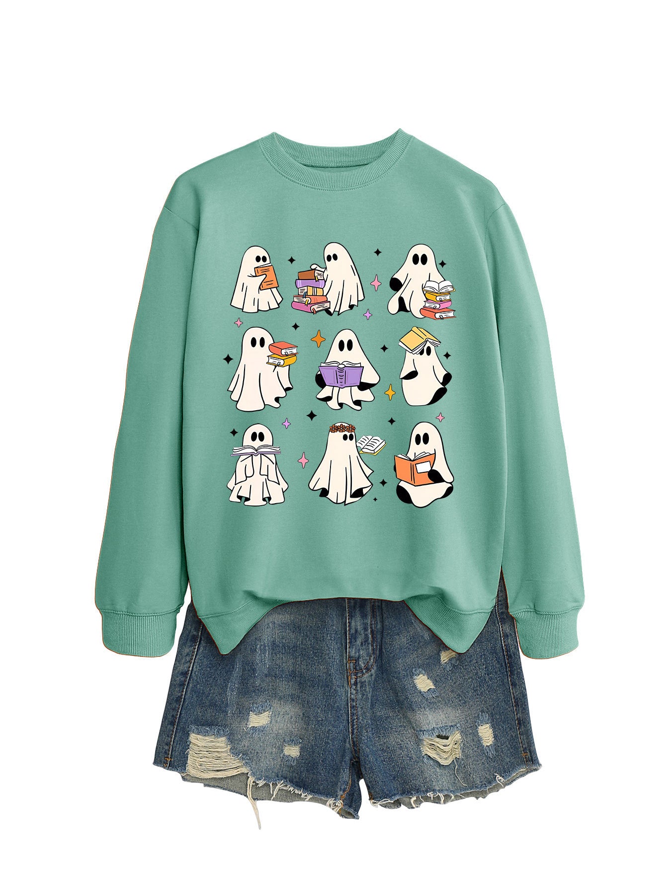 Reading Printed Sweater For Women