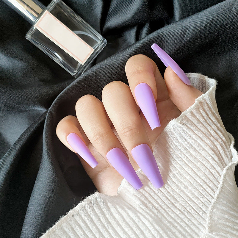 Matte Matte Super Long Ballet Nail