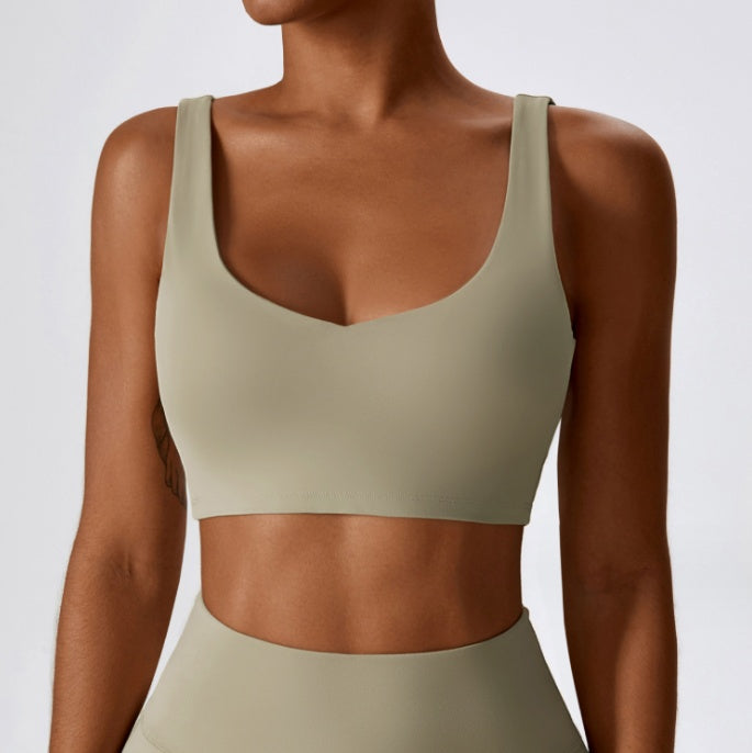 Nude Feel Hip Lifting Yoga High Waist Bootcut Casual Sports Pants And Vest