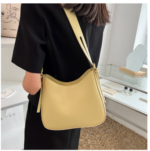 Dame Spand Crossbody Skuldertaske Mode Enkel Bærbar