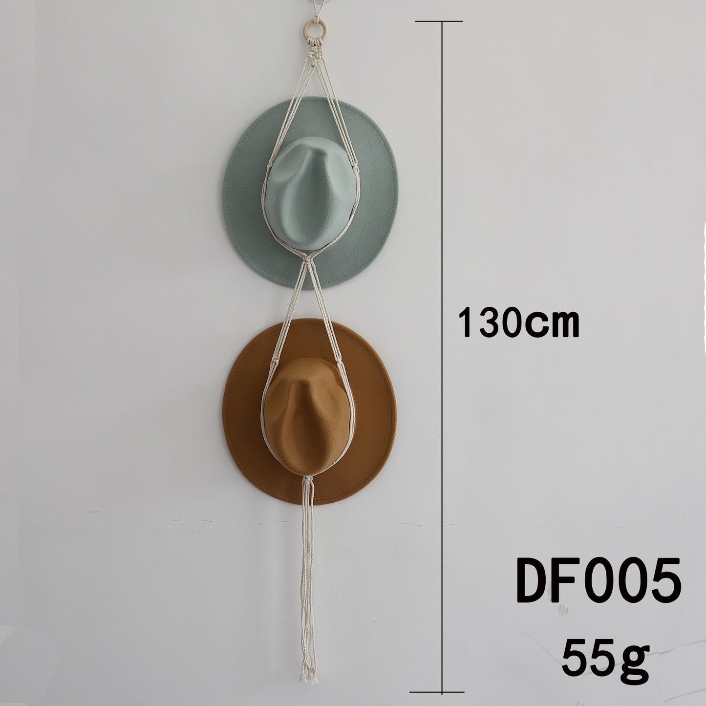 Hand-woven Nordic Wind Hat Storage Rack Creative Multi-layer