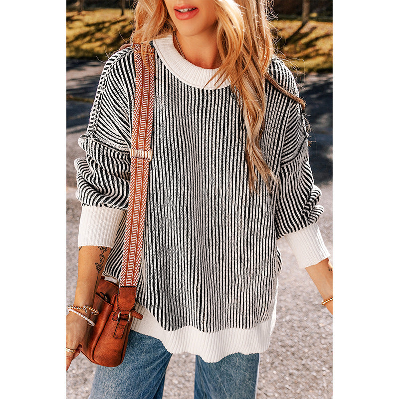 European And American Leisure Loose All-matching Jumper Top