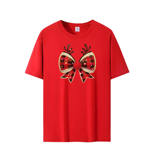 Spring Summer Cotton Short Sleeve T-shirt