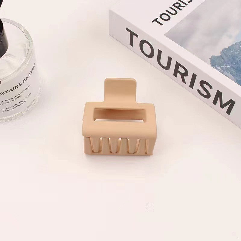 Square Matte Rubber Paint Hairpin Female