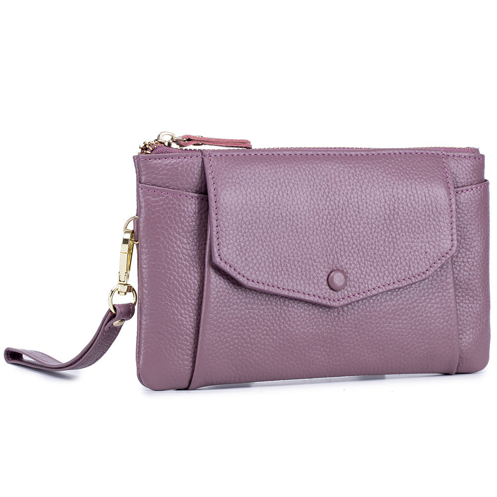 Simpel ultratynd lang clutch til damer