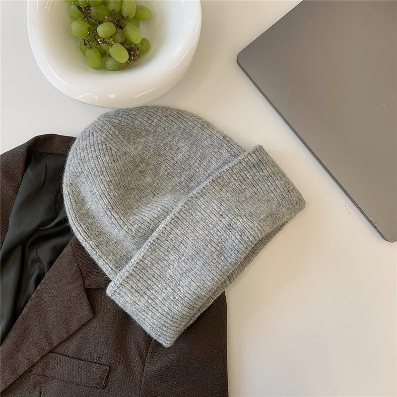 Thickened Face-showing Small Ear Protection Pile-up Cold Hat