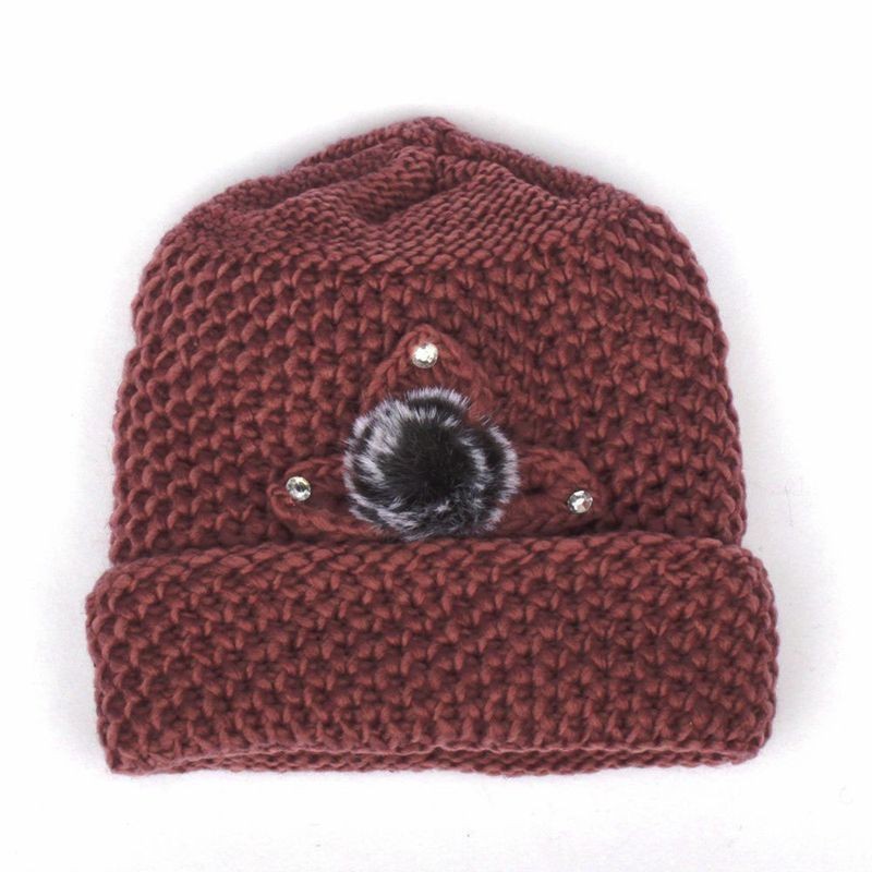 Winter Windproof Thickened Warm Knitting Wool Head Cover