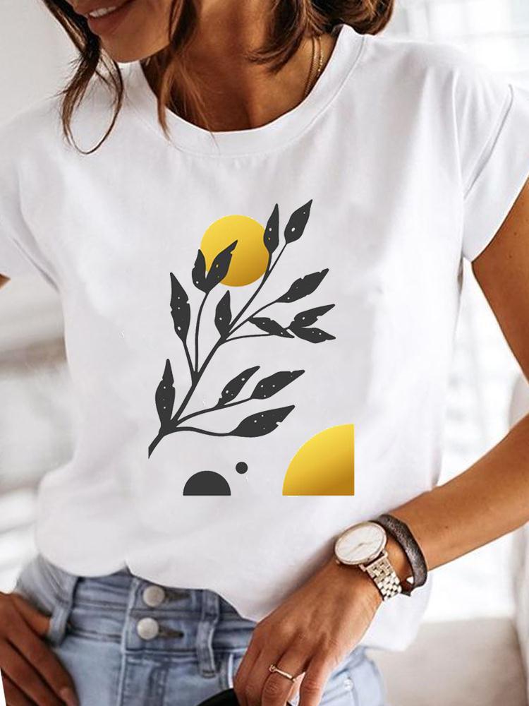 T-shirt AliExpress Amazon Independent Station Kortærmet til kvinder