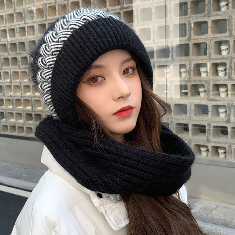 Women's Fashion Versatile Ear Protection Hat