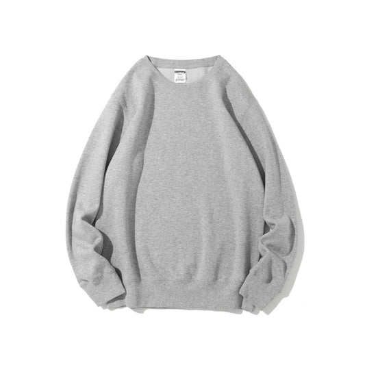 Polar Fleece Rund Hals Sweater Fleeceforet Let Board Candy Color Langærmet Tykket Frakke