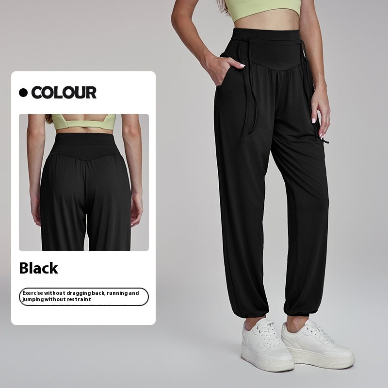 High Waist Straight Loose-fit Tappered Trousers Women