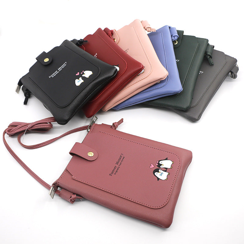 Women's Fashion Casual Zipper Single Shoulder Crossbody Bag