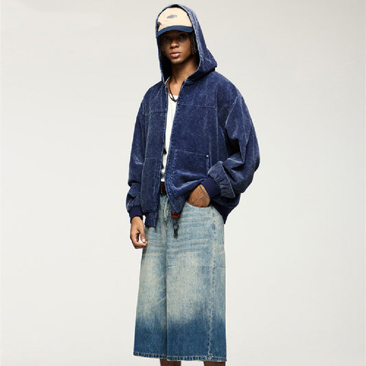 Men's Fashion Short Jacket Cardigan Sweater