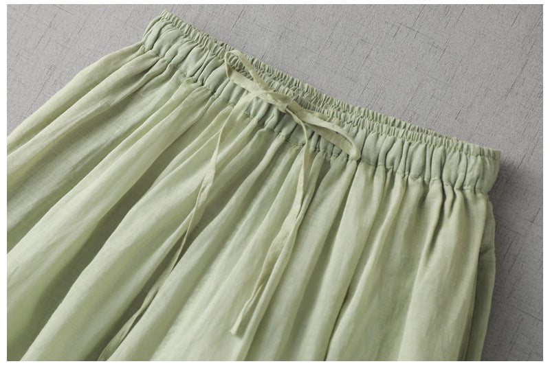 Women's Fashion Casual Elastic Waist Loose Bloomers