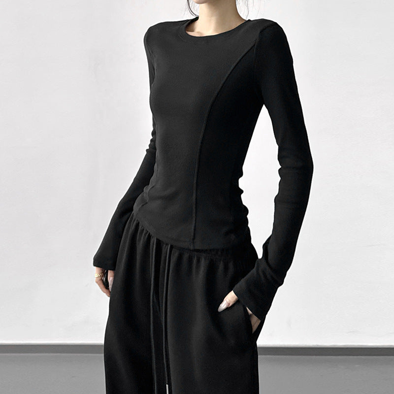 Womens Long Sleeve T Shirt Base Top