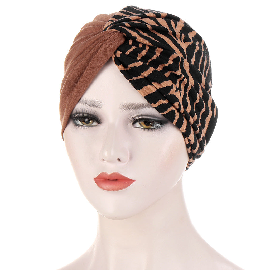 Snail Spiral Bandana Multicolor Small Hat