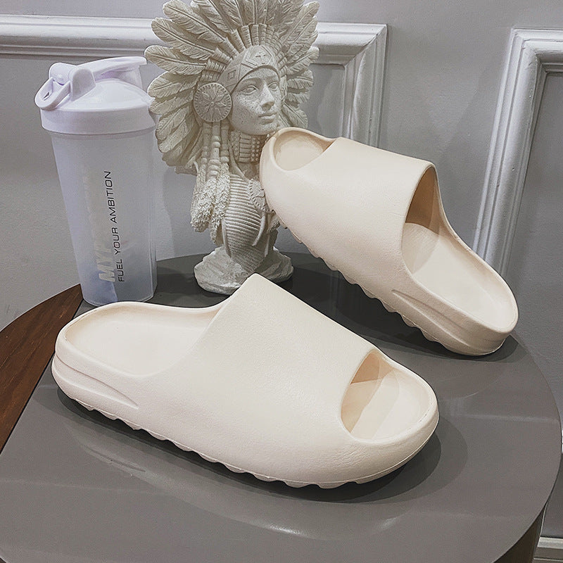 Women's Outer Wear Thick Bottom Beach Slippers