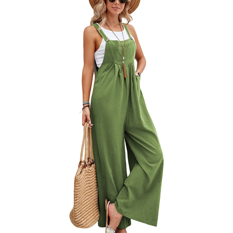 Women's Fashion Solid Color Casual Suspenders