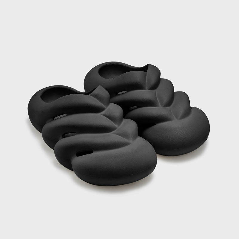 Skeleton Slippers Over Toe Couple Sandals