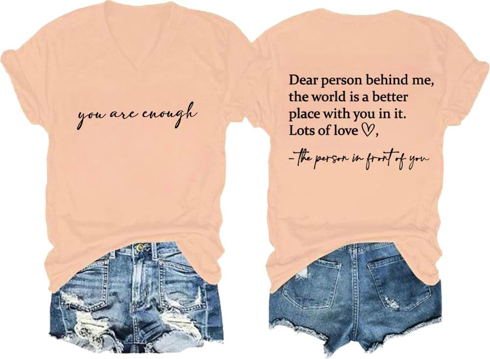 Stylish Womens V-Neck Short-Sleeve Pullover With A Print Pattern