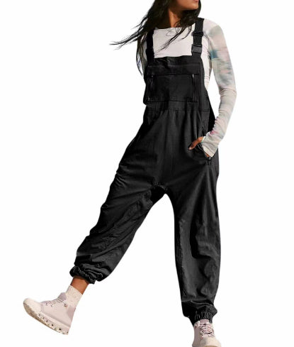 Arbejds Bib Top Bukser Amazon Fashion Fritid Tilspidset Jumpsuit
