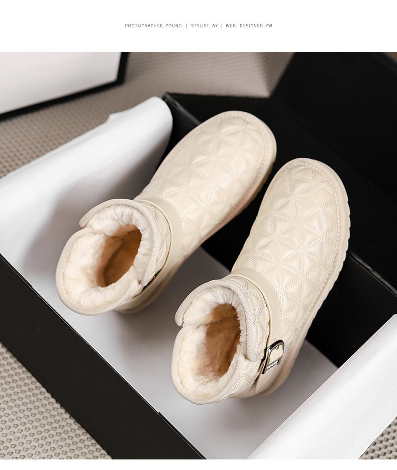 Snow Boots Age Reducing Bread And Cotton Shoes