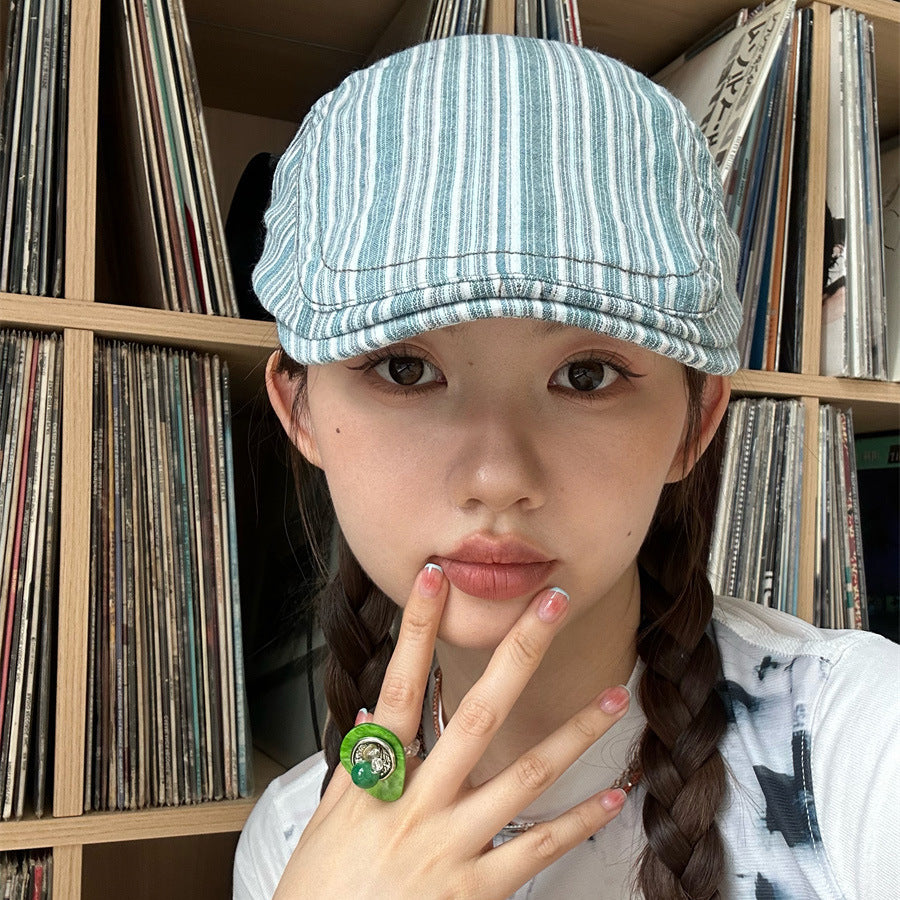 Japanese-style Retro Lightweight Advance Hats Big Head Circumference