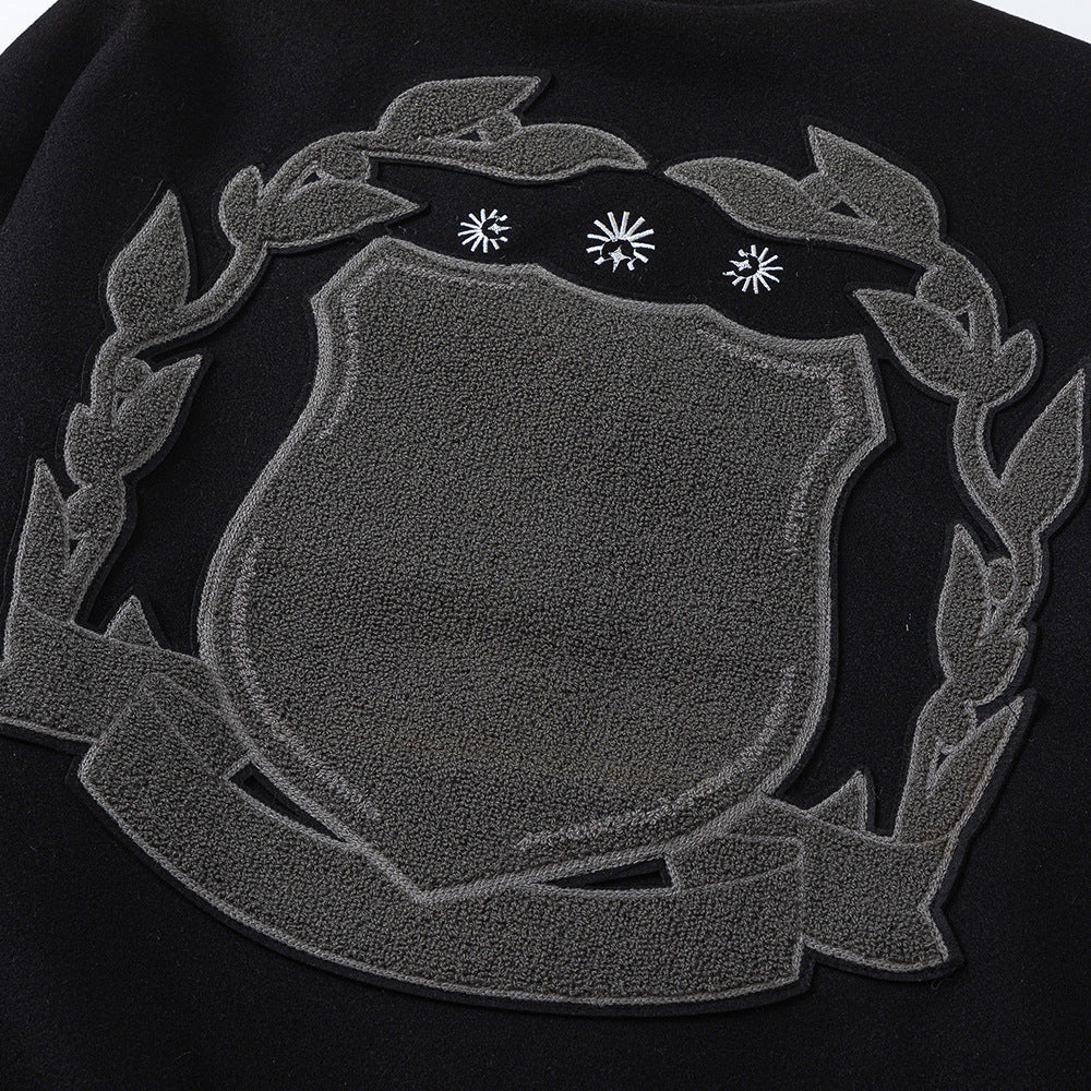Machine Embroidery Baseball Uniform Jacket Male