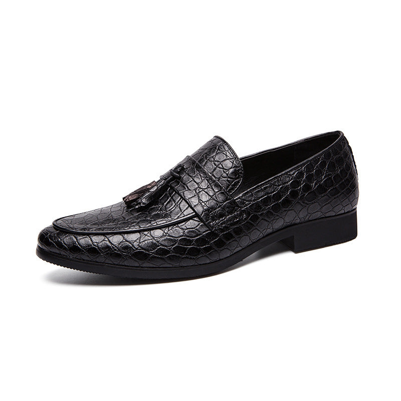 Nightclub Hair Stylist British Men's Pointed Shoes