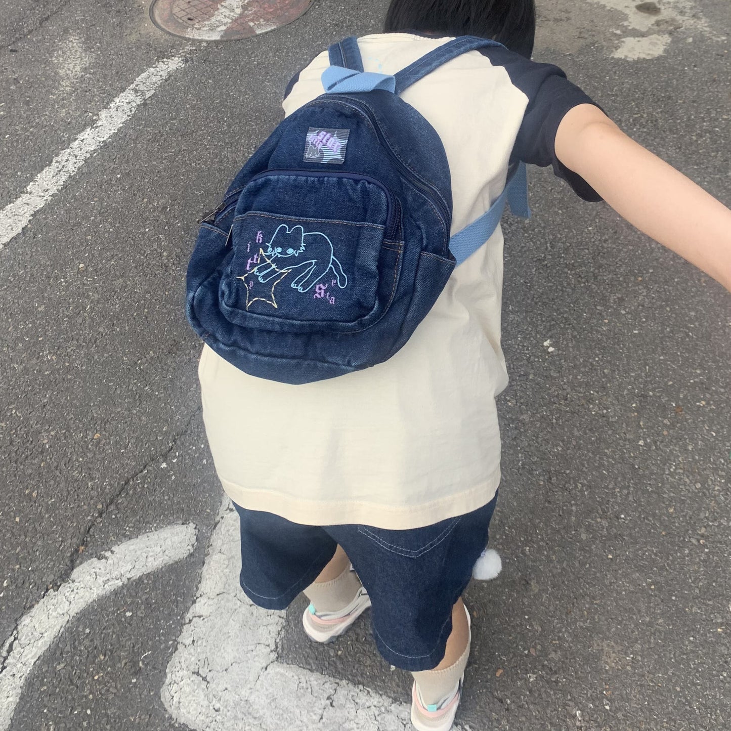 Different Color Bag With Cute Japanese Style Retro Travel Bag