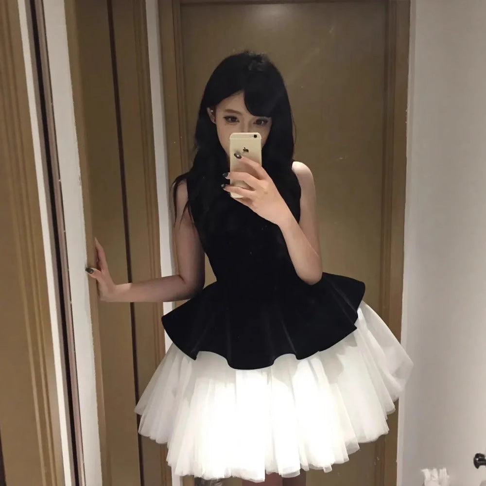 Elegant Princess-Like Puffy Dress For Women