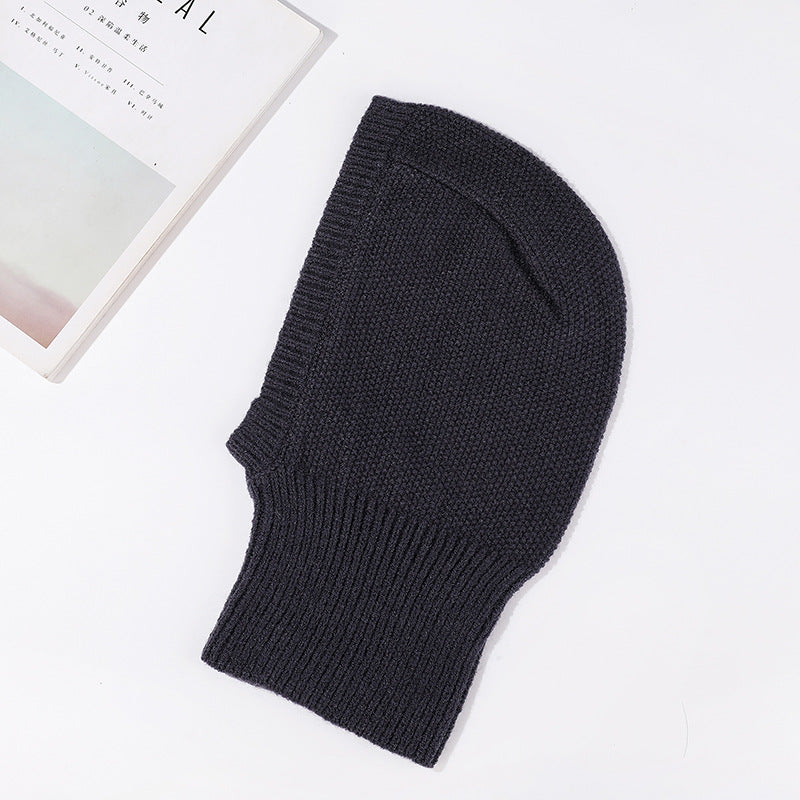 Lovers' Hat Scarf Integrated Windproof Pullover