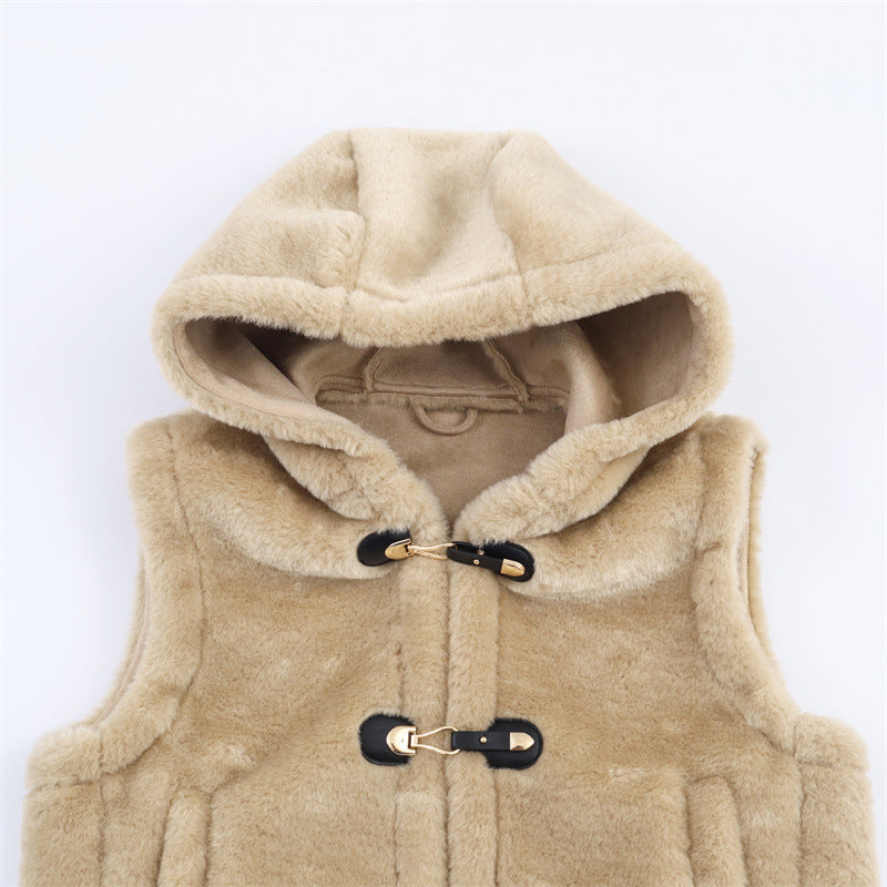 Women's Winter Bends And Hitches Ornament Fleece Vest
