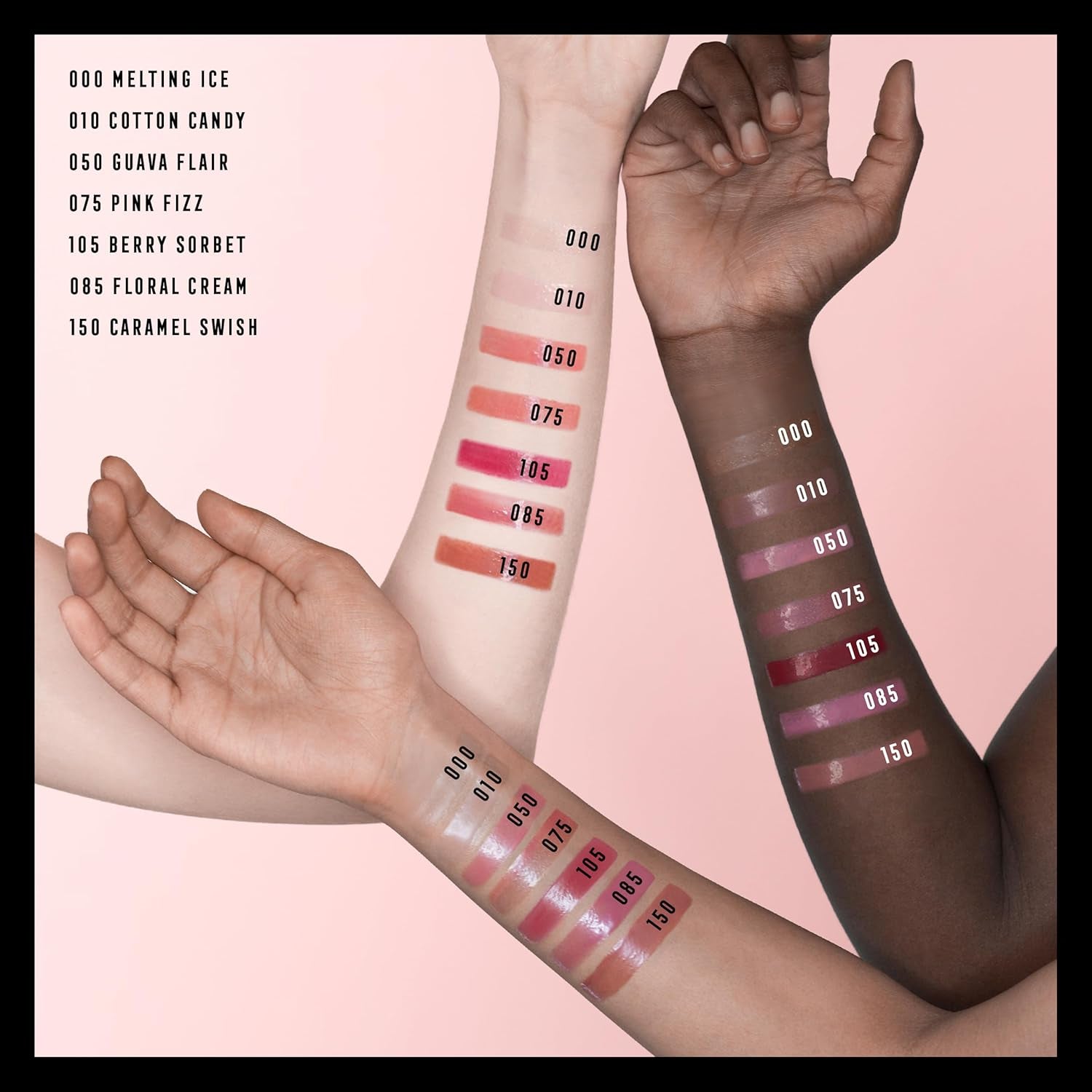 Max Factor 2000 Calorie Lip Glaze Labial 010, Cotton Candy, 4.4 Ml