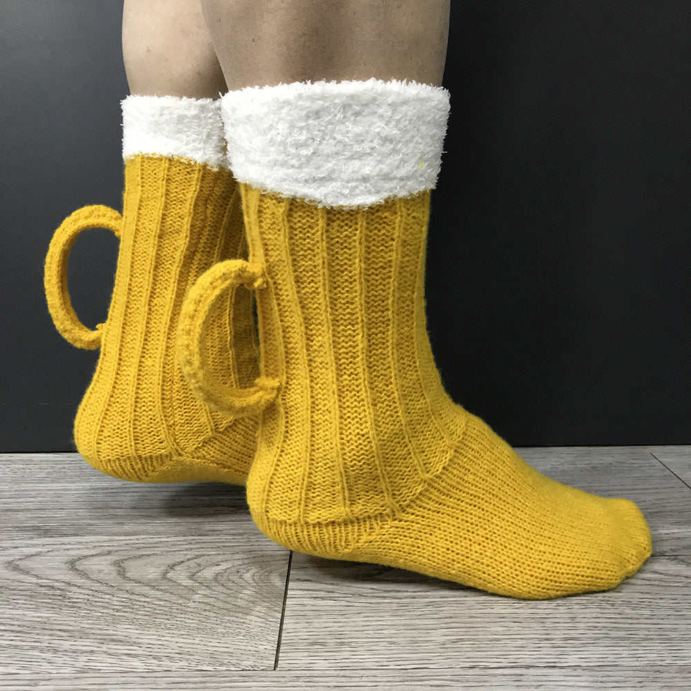 Three Dimensional Cartoon Animal Warm Home Woolen Socks