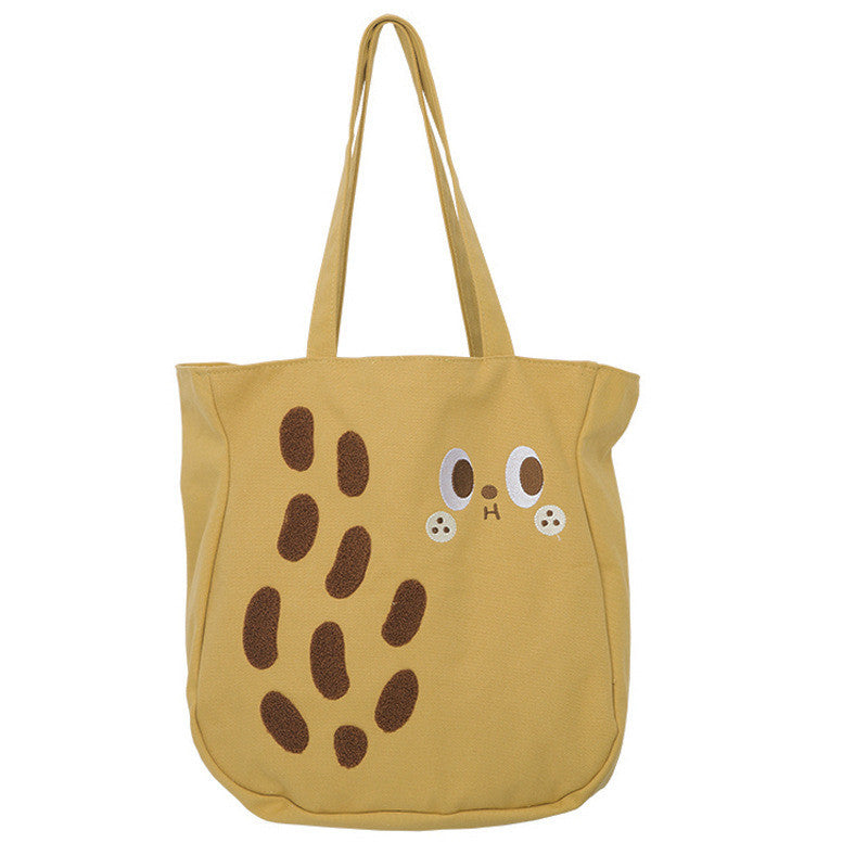 Canvas Messenger Bag Autumn And Winter High-end Niche Design