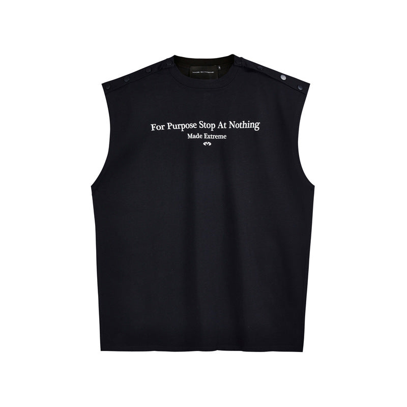 Street Printing Letters Summer Country Loose Base T-shirt