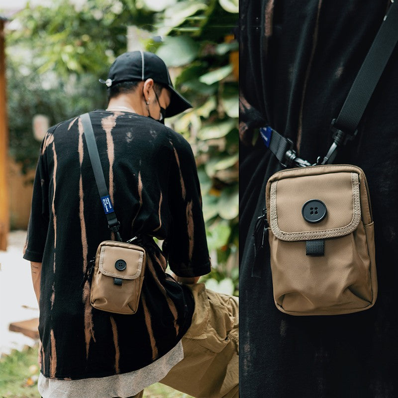 Chaopai Mini Crossbodytaske Til Mænd Med Én Skulderrem