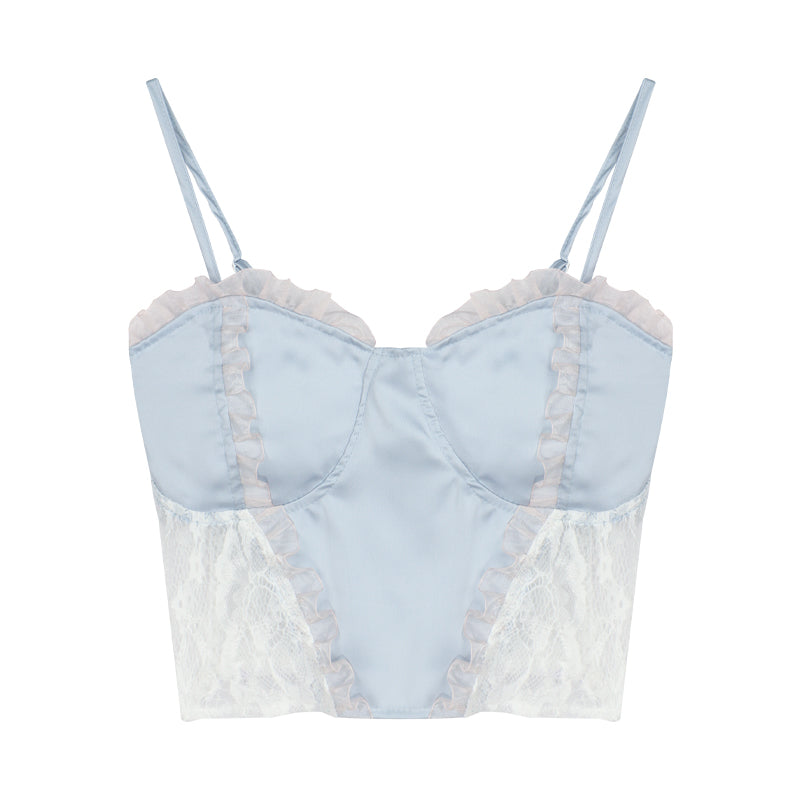 Lace Camisole Vest Women's Summer Pure Desire Tight