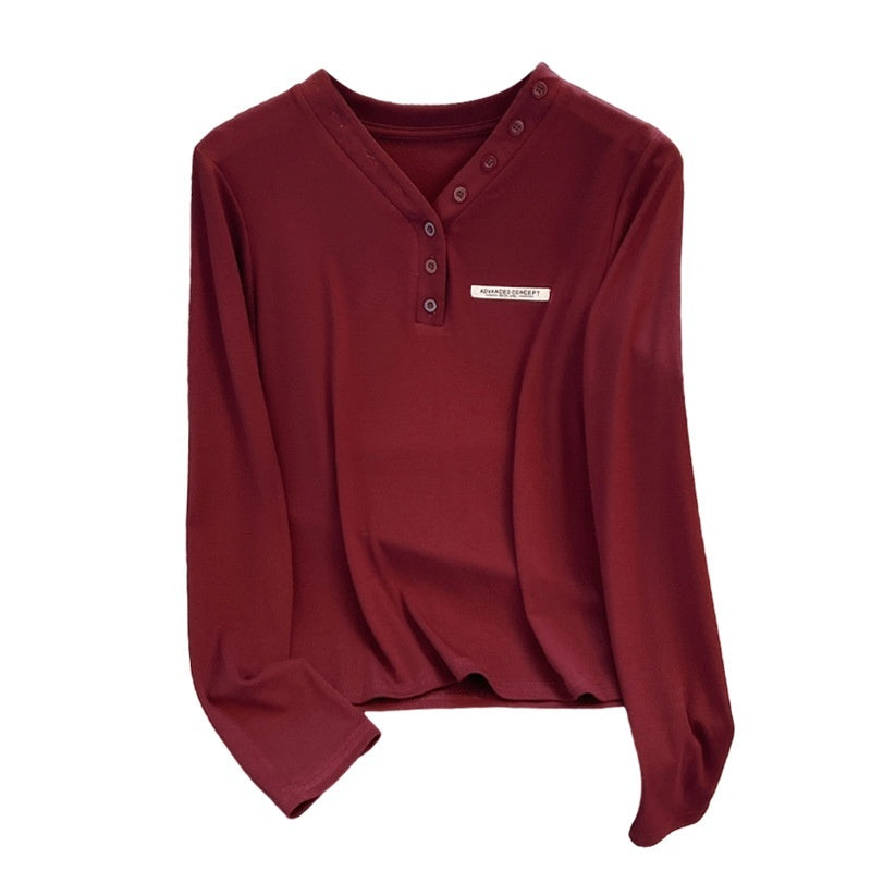 Autumn And Winter Inner Bottoming Shirt Women