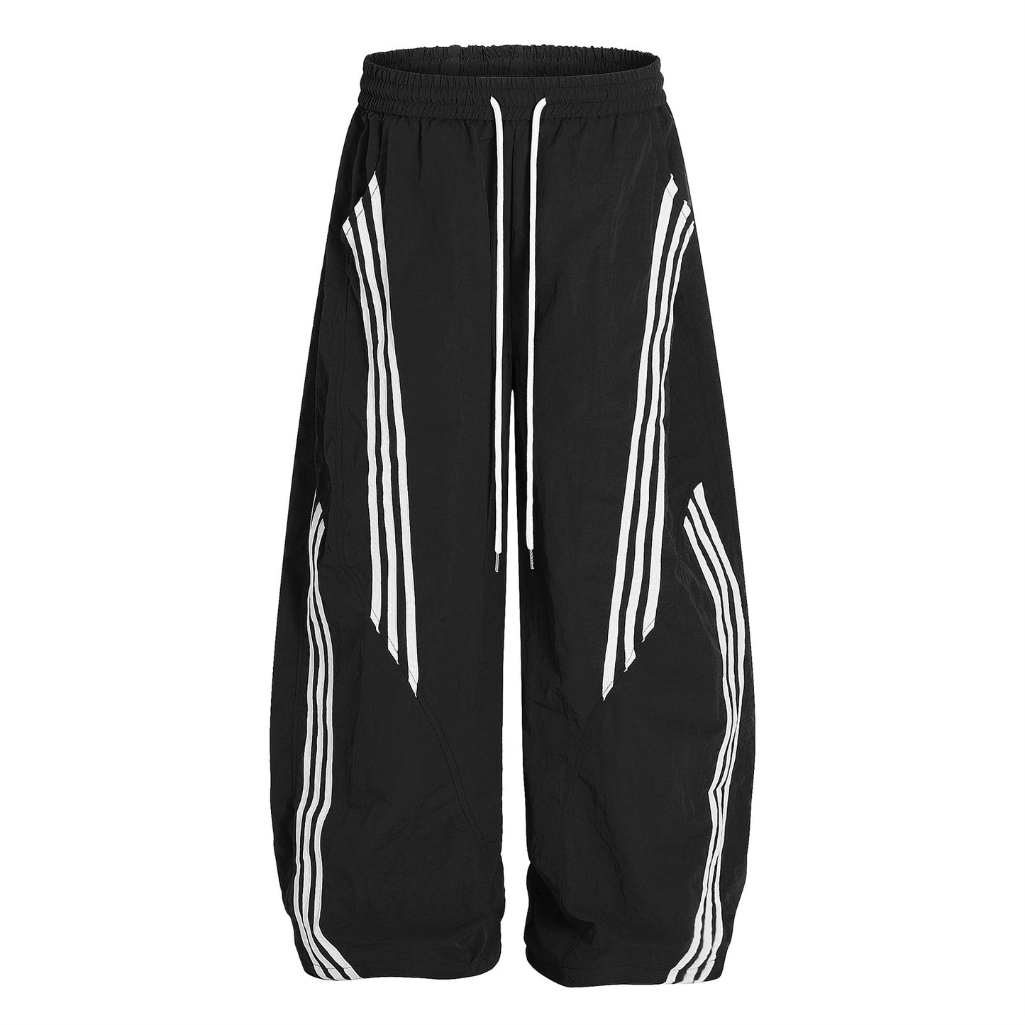 Contrast Color Casual Trousers Men's And Women's Same Loose Sports