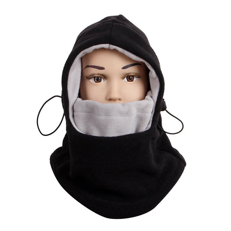 Winter Outdoor Upgrade Double-sided Fleece Thickened Hat