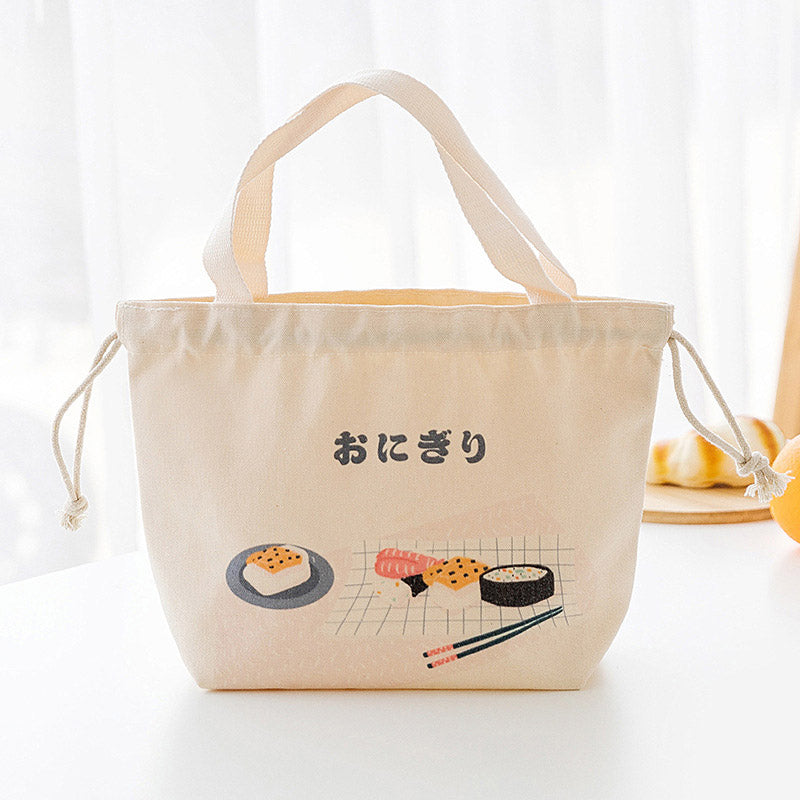 Cute Portable Ladies Handbag Insulation Lunch Box Bag