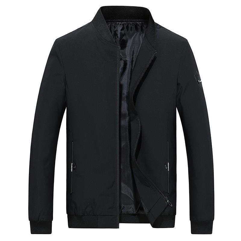 Men's Thin Coat Jacket Stand Collar Fashion Brand Casual Baseball Collar
