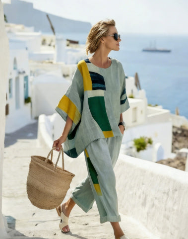 Women's Casual Bohemian-style Fashion Set