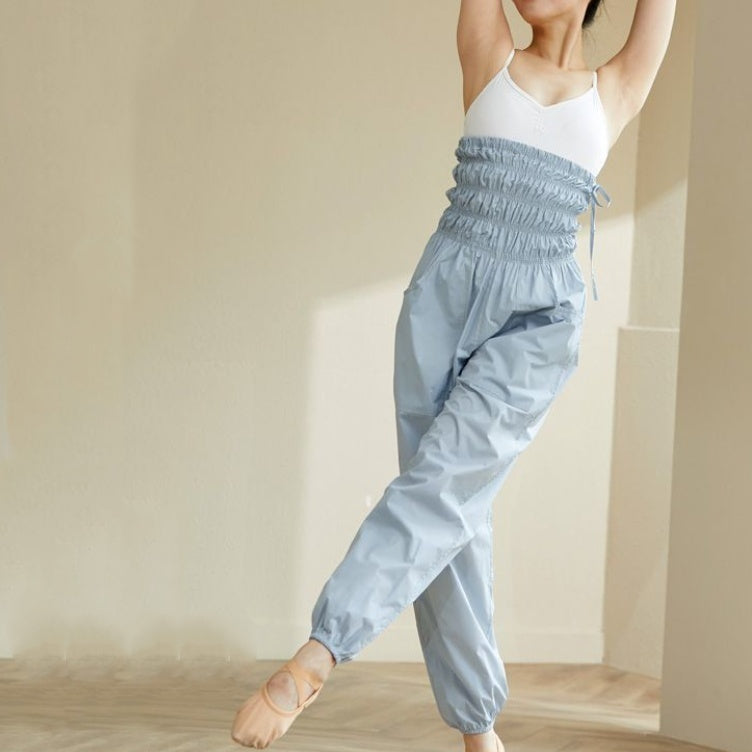 Violently Sweat Suit Female Sweat Wicking Pants Dance Student Art Exam Exercise Clothing Whole Body